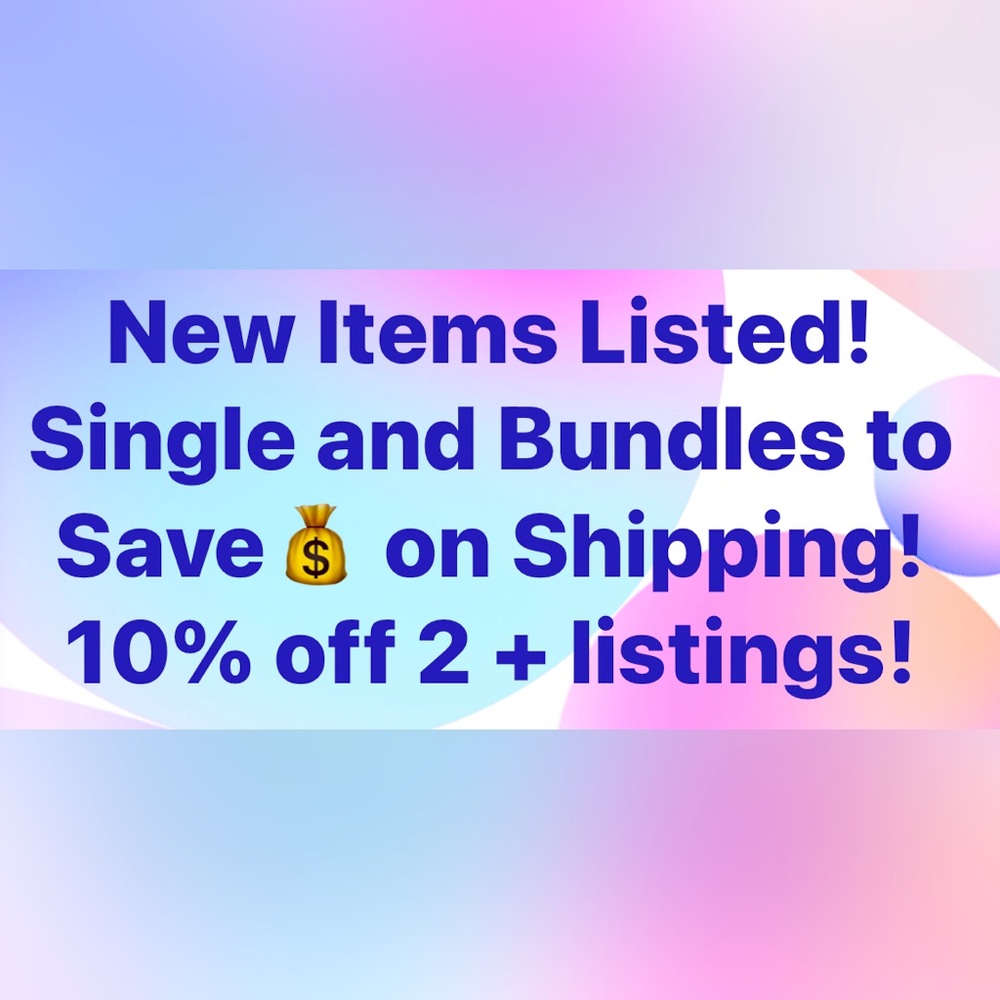 New Items Available! New Markdowns of Previous Items!
